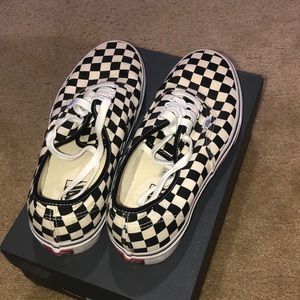 Checkered vans
